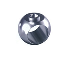 Hastelloy C-4 Valve Balls Hollow Trunnion Valve Ball Without Stem