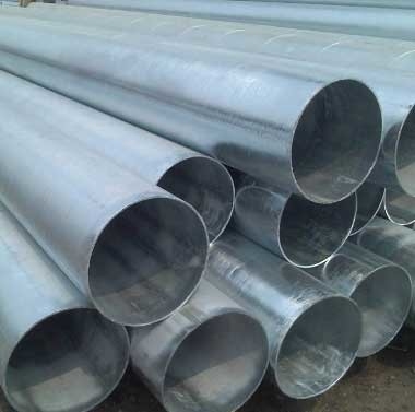 Round Pre Galvanized Pipes Hot Dipped Seamless Carbon Steel Tube For Construction